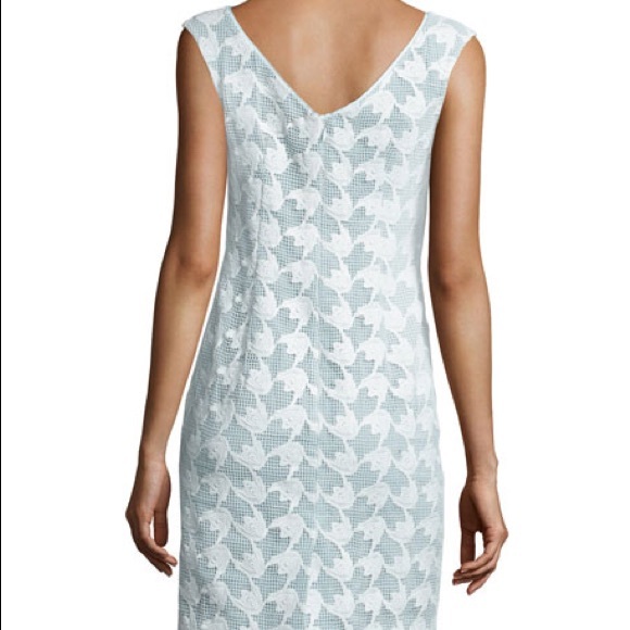 Tory Burch Authentic Brooklyn Sleeveless Lace Dress Size 12 - Picture 2 of 10